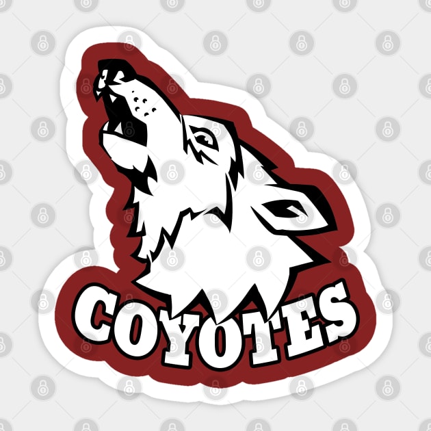 Coyotes Mascot Sticker by Generic Mascots